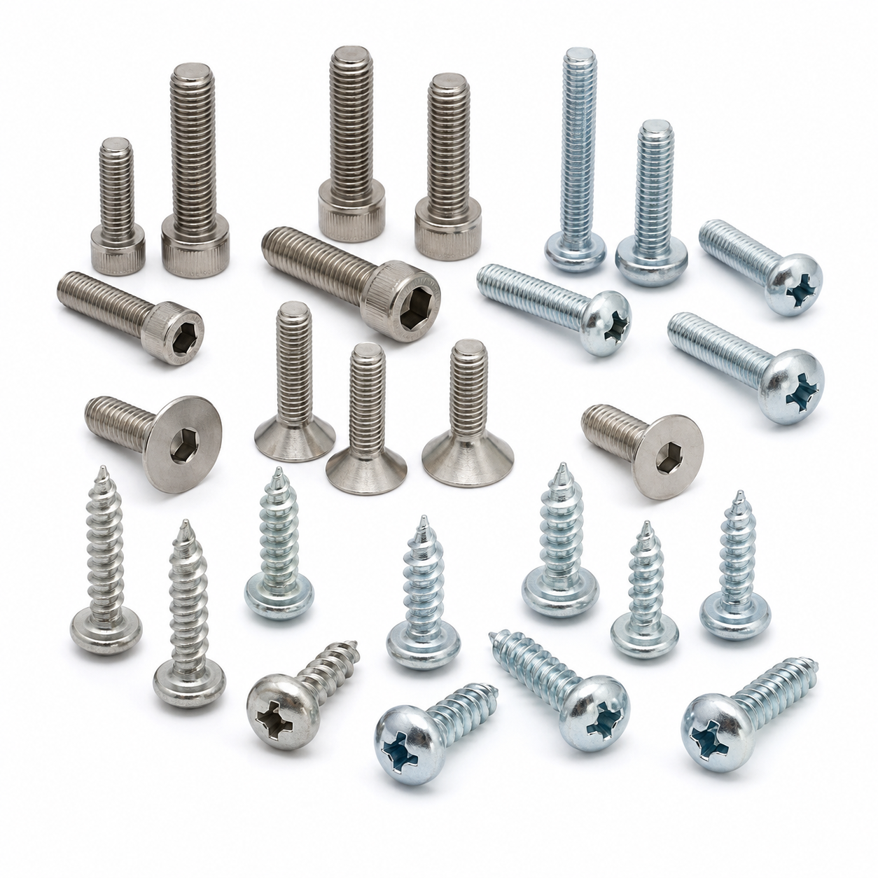 Screws and Self-Tapping Screws